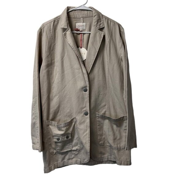 Curve Appeal Women Jacket Sz Medium Classic  Preppy Modern Lightweight Career‎ - Picture 1 of 16